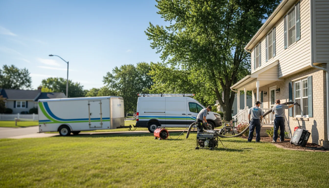 Flooded Basement Restoration And Cleanup With Repair in Waucoma, IA near me